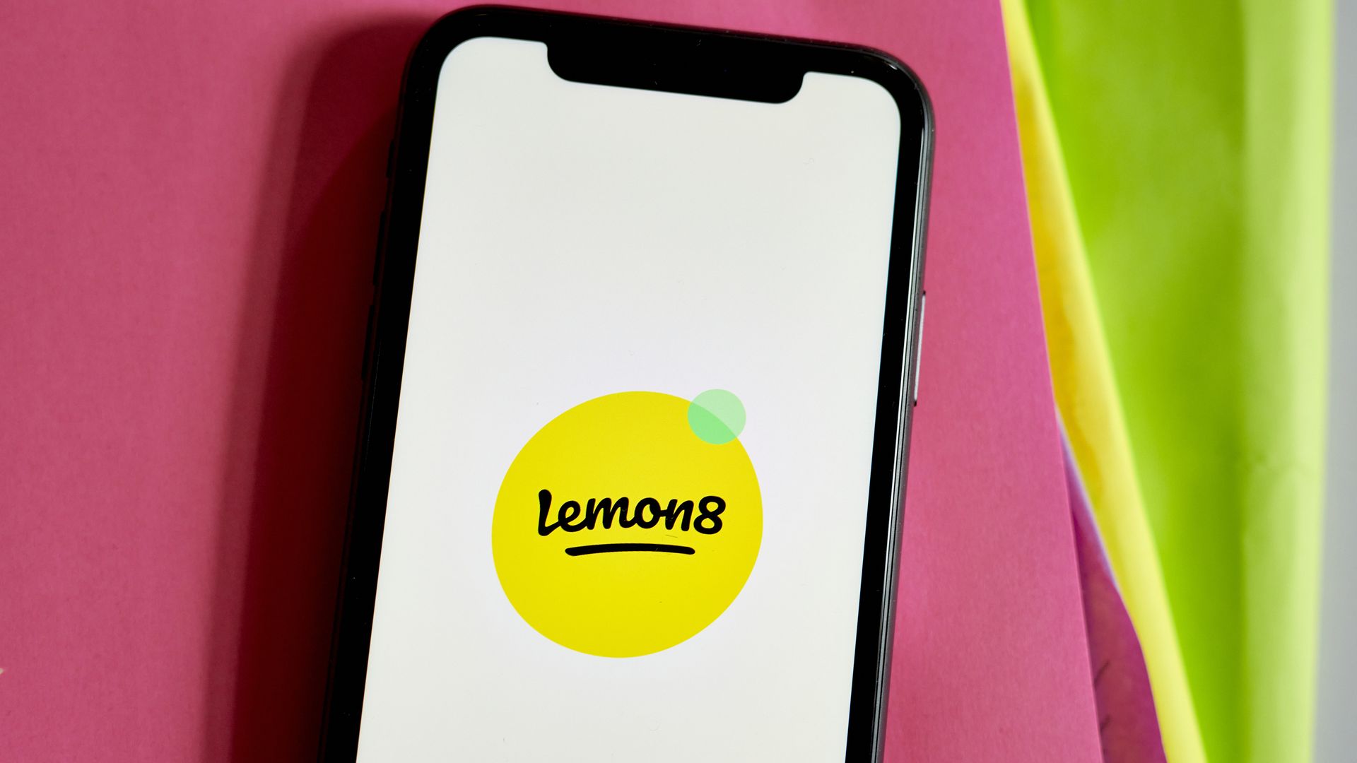 Lemon8 on a phone